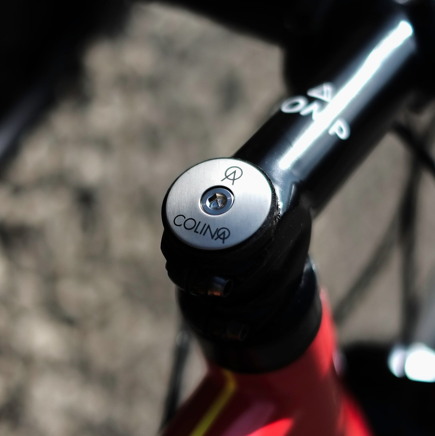 Titanium Top Cap and Bolt